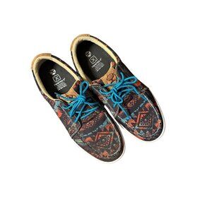 Twisted X Hooey womesn Aztec Print Casual Shoes Size 9.5  Multicolor Southwesten